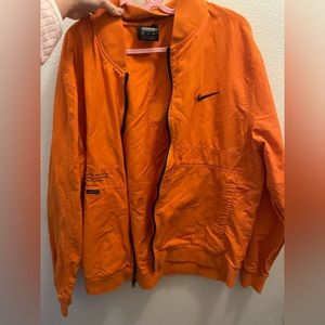 Authentic Orange Men’s Nike Swoosh Jacket Asia size fits XL